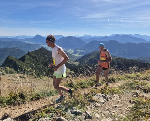 Pele mal ohne Gleitschirm am Hochfelln